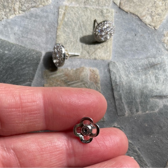 Lafonn Sterling Silver CZ stud earrings - Picture 6 of 9
